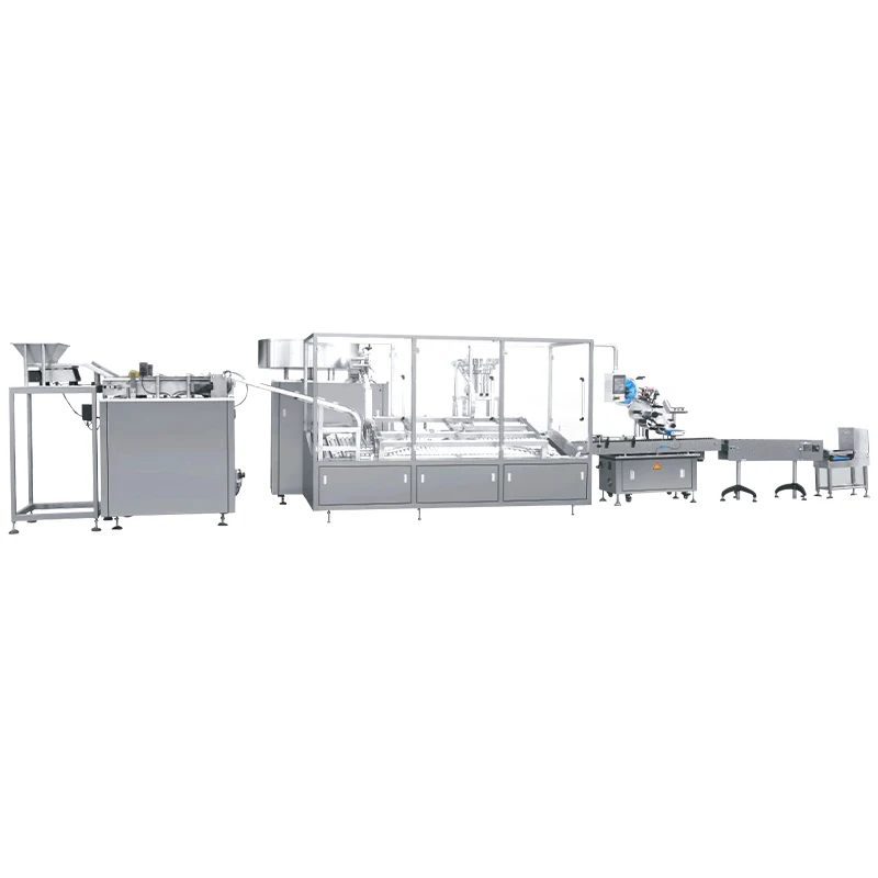Tube Type Bottle Effervesce Tablets Automatic Straight Basic Line Filling Machine Filling