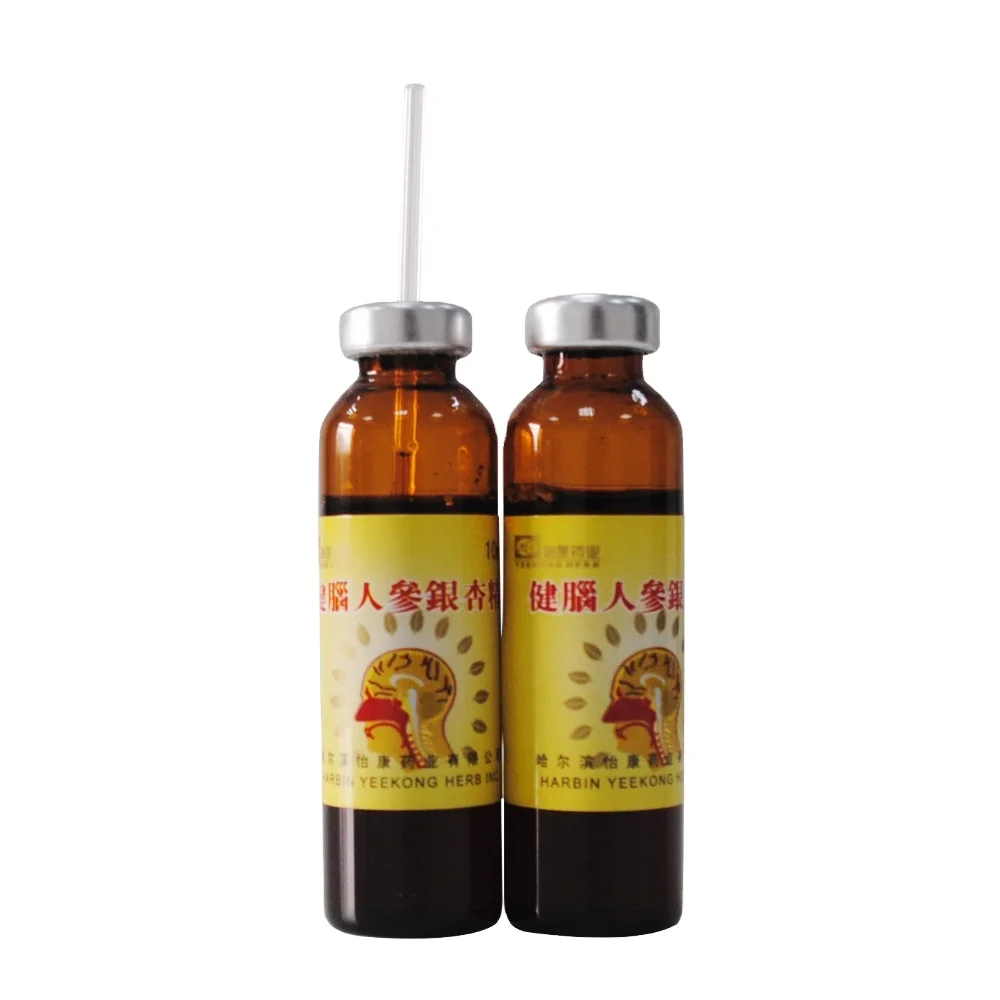 Ginseng dink Ginkgo Biloba oral liquid  relieve fatigue  mmune booster blood sugar