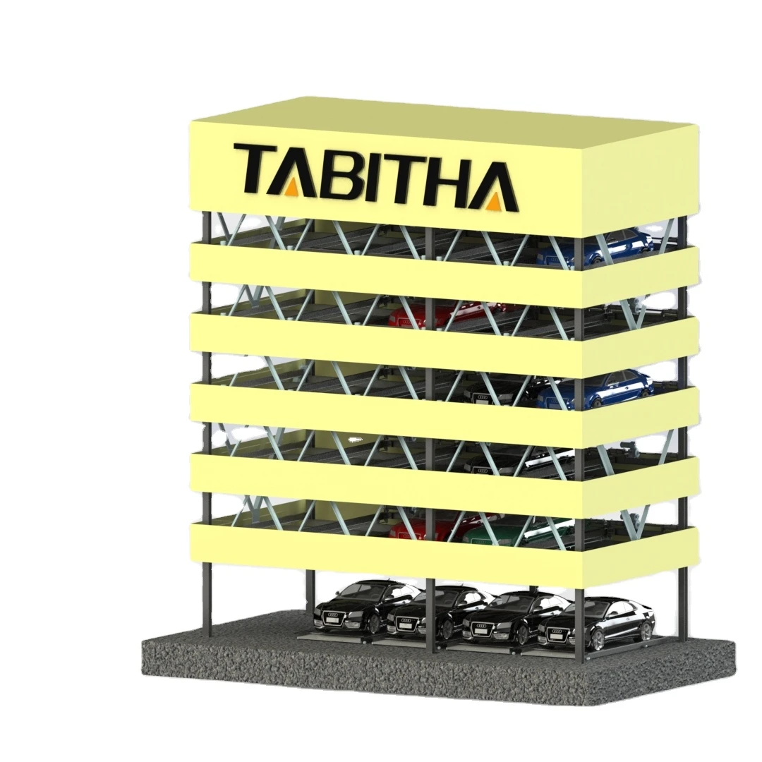 Многоэтажная Автостоянка подъемник и слайд парковка умная головоломка система парковки автомобиля