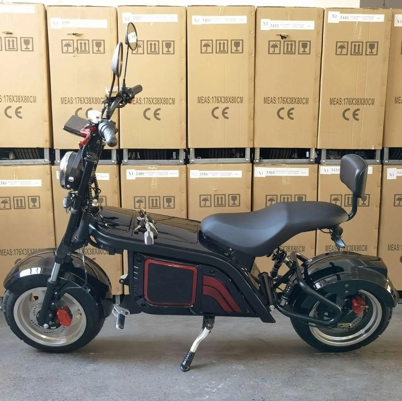 Citycoco In Holland Warehouse,Door To Door, No Foldable Citycoco Electric Scooter 2Wheel
