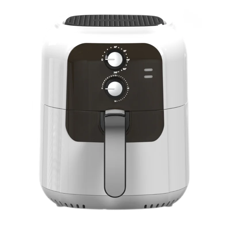 1400W LED Screen Air Fryer and Microwave Square Shape with LCD Display and Overheat Protection Paper Hot Air Fryer