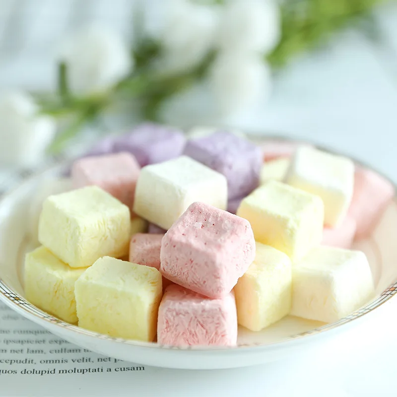 Best Selling Leisure Snacks Bulk Flavored Solid Yogurt Freeze Dried Yogurt