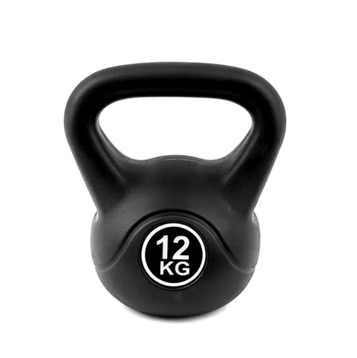 2 4 6 8 10 kg Black Kettle Bell Weight Training Competition Cement kettle bell