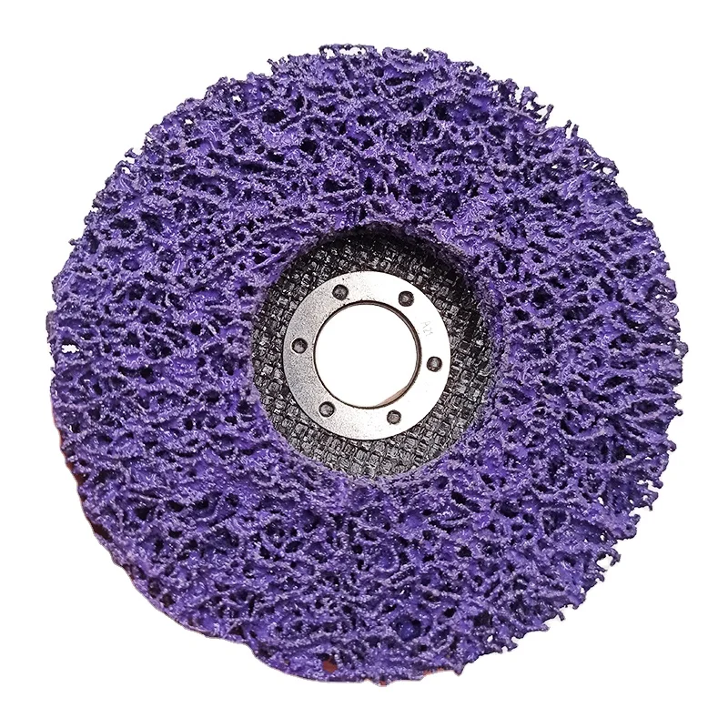 Factory Price Universal 115mm Silicon Carbide Cleaning Strip Disc for Paint Remove Dust Free