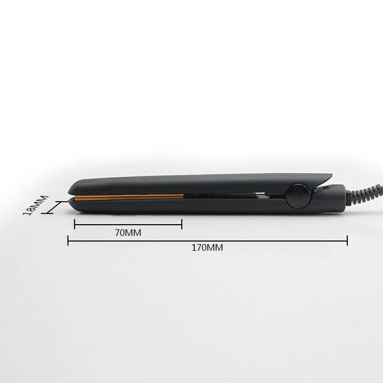 Professional Custom Plastic Chapinha De Cabelo MINI Hair Straightener, Hot Selling Ceramic Custom Flat Irons