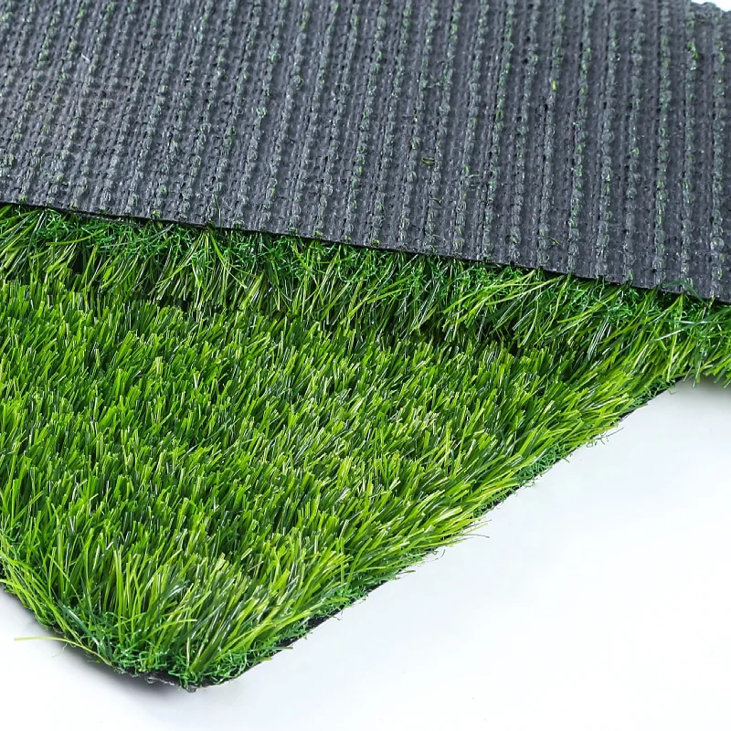 UV-Resistant Green Artificial Grass Carpet Eco-Friendly PE Turf for Wedding Home Soccer Fields Garden Decoration