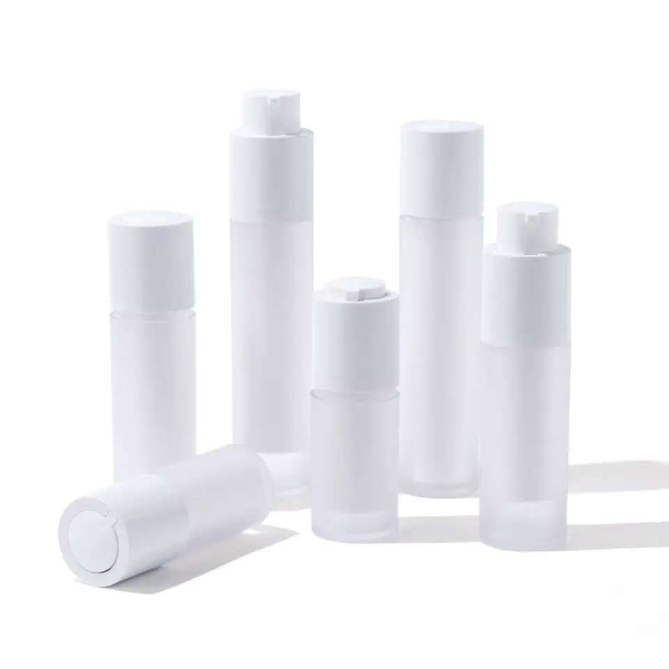Hot Sell Manufacturers Supply  15ml 30ml Plastic Airless Pump Bottle Serum Luxury Lotion Pump Dispenser Airless Lotion Bottle
