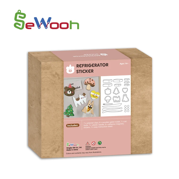 Art Craft Kids DIY Clay Jewelry  Oven Needed Kids DIY Craft Kit