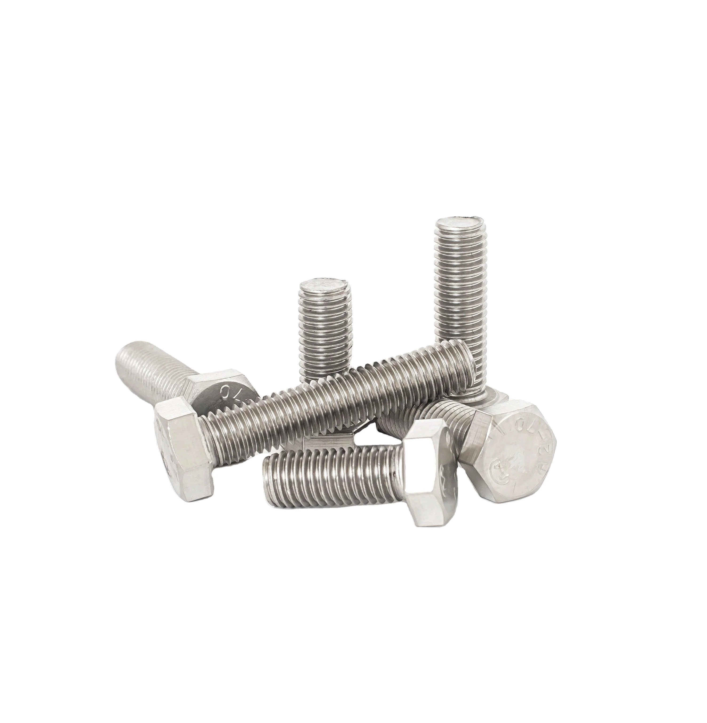 Stainless Steel Hexagon Bolts M6 M8 M10 M12 M14 M16 M18 M20