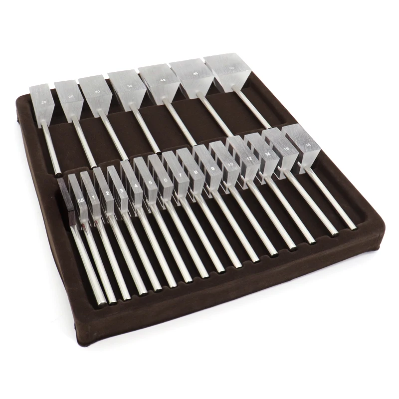 HLS22 Ophthalmic Optical Optometry Glass K9 Loose Prism Bars Stainless Steel Handle Kit Set Lowest Price