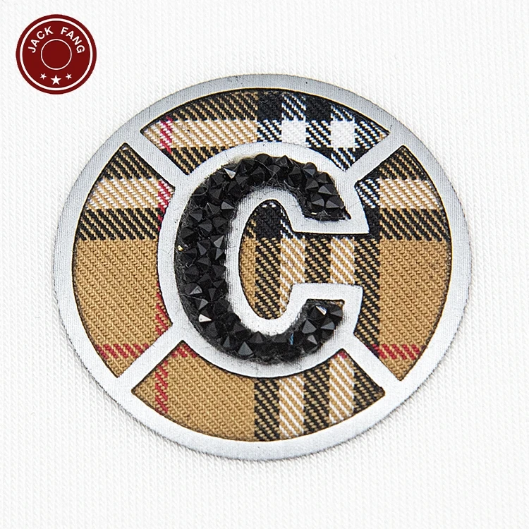 Custom Printed Logo Clothing T-Shirt Neck Labels Paper Laser Fu Ji En Li Tpu Brand Rubber Logo Heat Transfer Logo