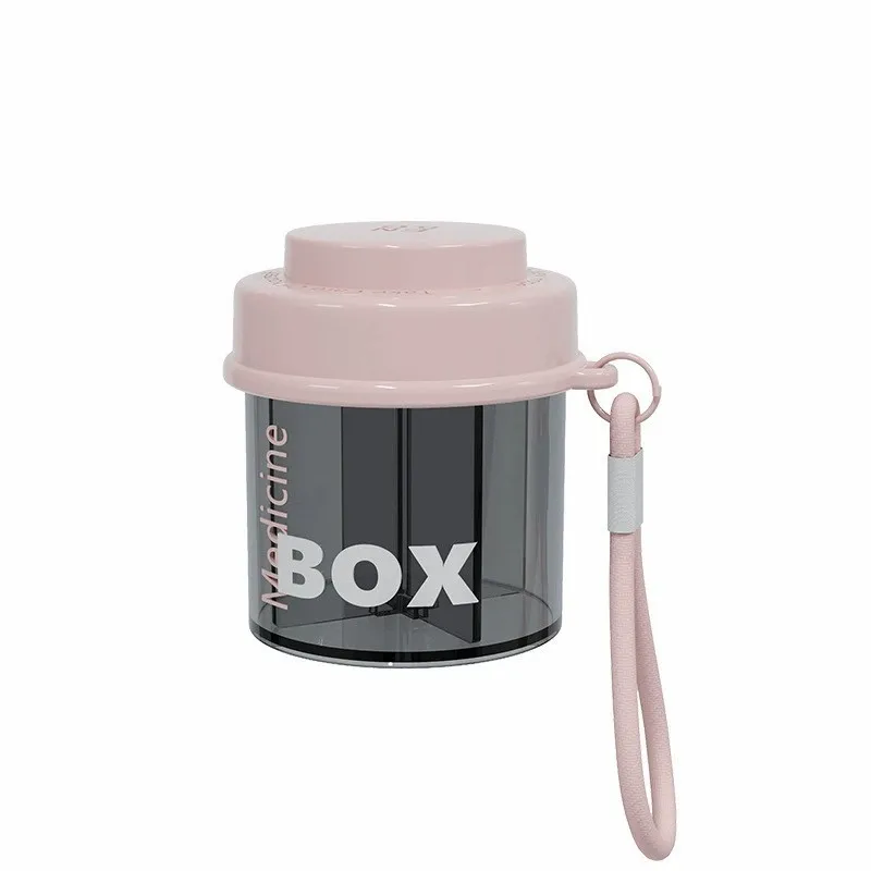 2025 Mini Small Size Of Portable Pill Case Seal Design Prevents Odors Storage Box Compartmented Storage Design Pill Box