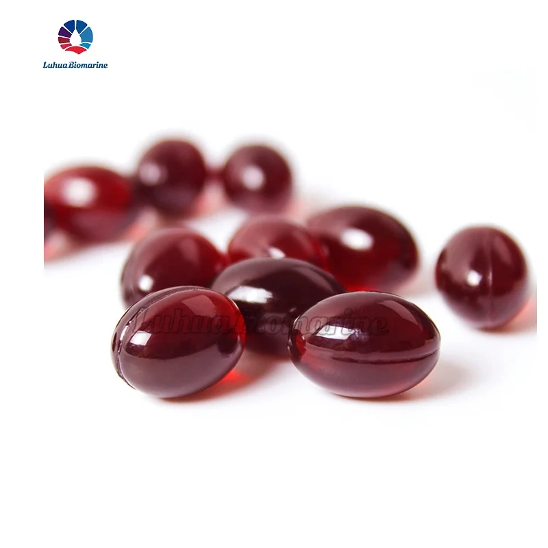 OEM Pure Natural 1000 Mg Soft Gels Capsules Krill Oil Softgel Capsule