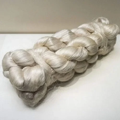 Mulberry Silk Yarn 20/22D Silk Yarn for Knitting weaving Hand Knotted Carpet 100% silk Natural Undyed