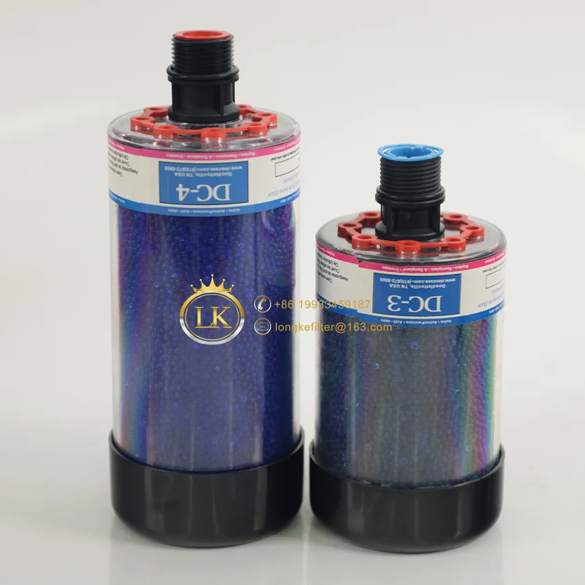 DC-3 DC-4 Blue Silica Gel Desiccant Air Breather Filter