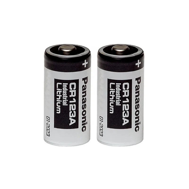 CR123A Lithium Battery for Consumer Electronics with Latest Production Date