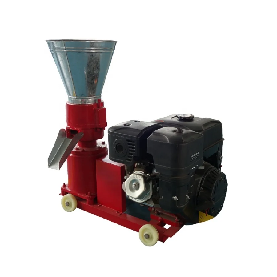 Wholesale price gasoline engine animal feed mill wood pellet machine