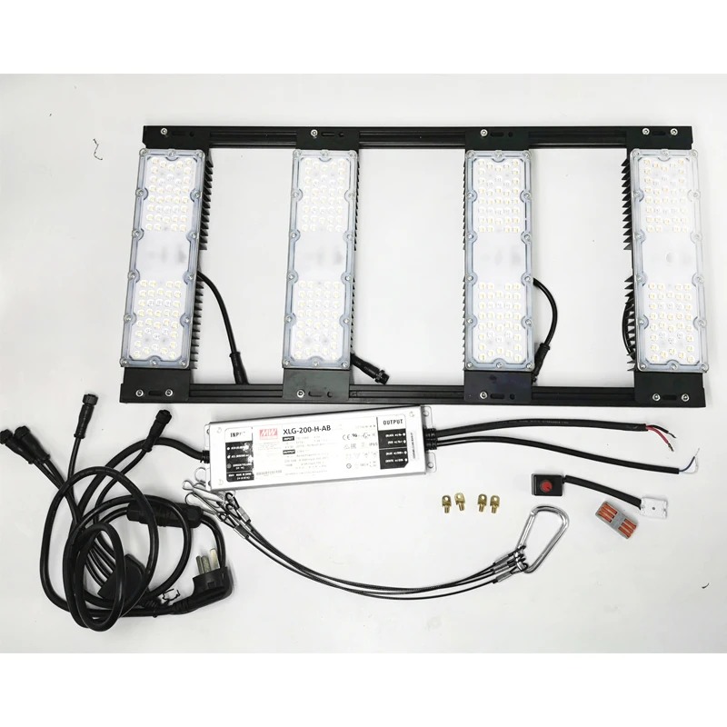 576 pcs 3030 3500k 200w modular led grow light uv ir 8 bar plant grow light amazon