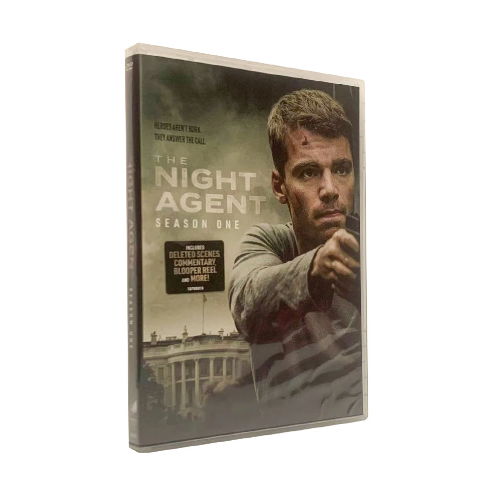 Ночной агент Сезон 1 новейший DVD 4 диска оптовая продажа с фабрики полный сериал Amazo eBay лидер продаж DVD-фильмы бесплатная доставка