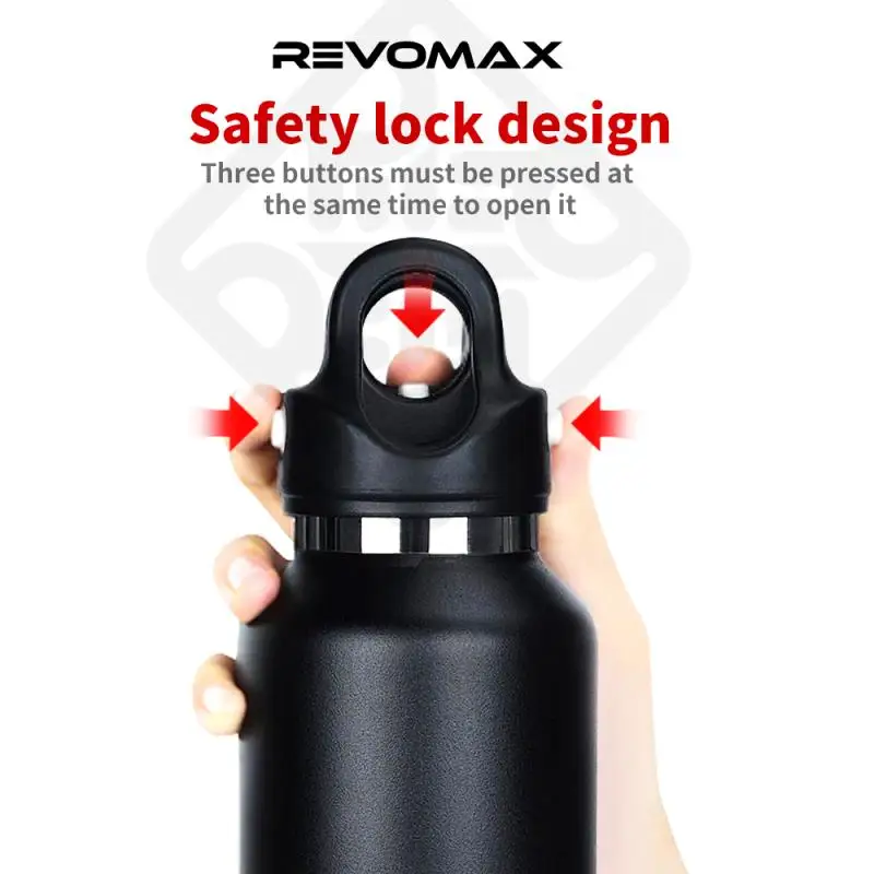 Revomax оптовые скидки тренажерный зал Свадебный лагерь долгосрочная изоляция термос винные спиртные напитки уникальные бутылки для воды