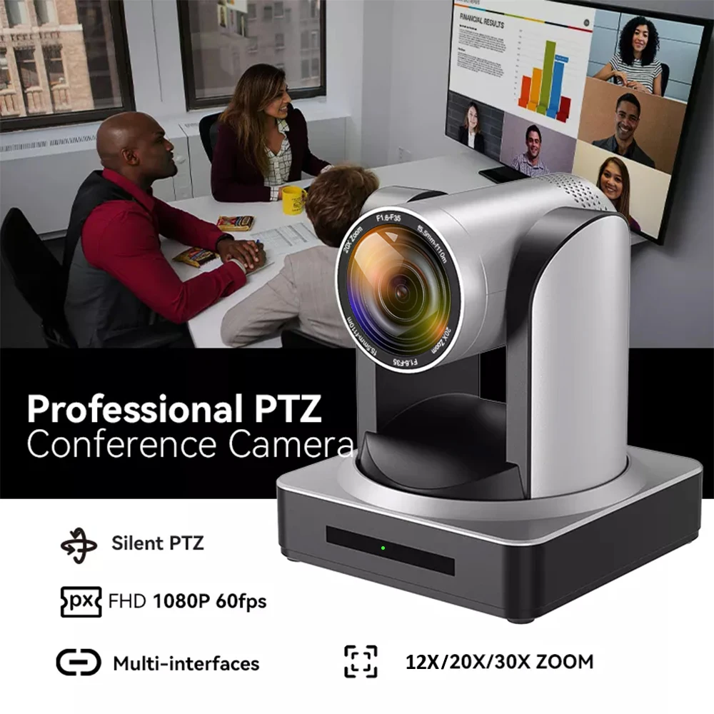 DAIPU Hot Sale High Definition 18x video conference Online Conference PTZ video conference camera