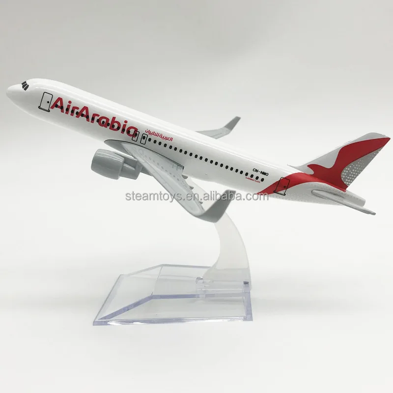 Air Arabia Airline Model 1:400 Scale 16CM Diecast Aircraft Models A320 Airbus 320 Model Airplane from Manufacturer