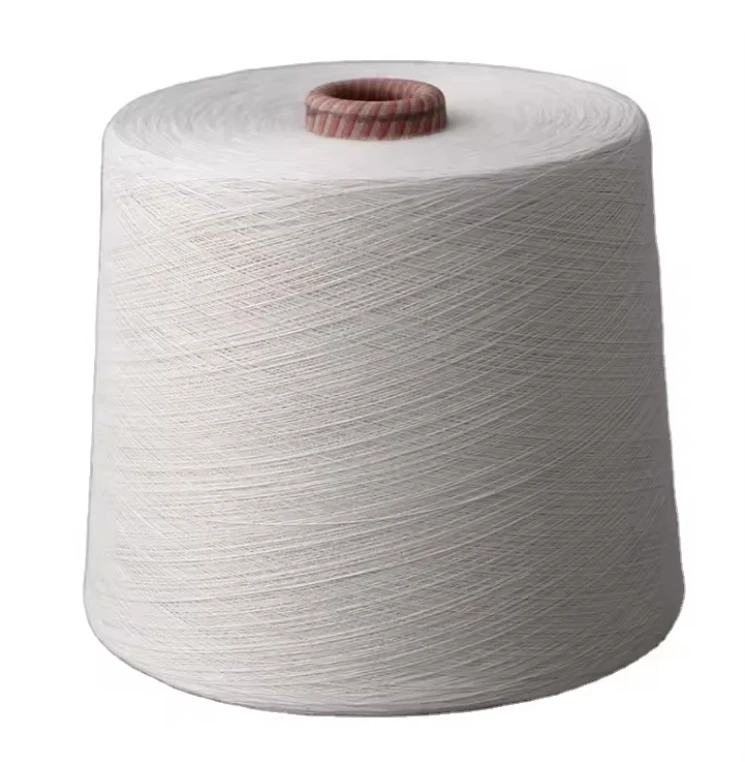100% Polyester Pure White Bags Sewing Threads 1kg Pp Bag Thread Suitable for all sewing machine