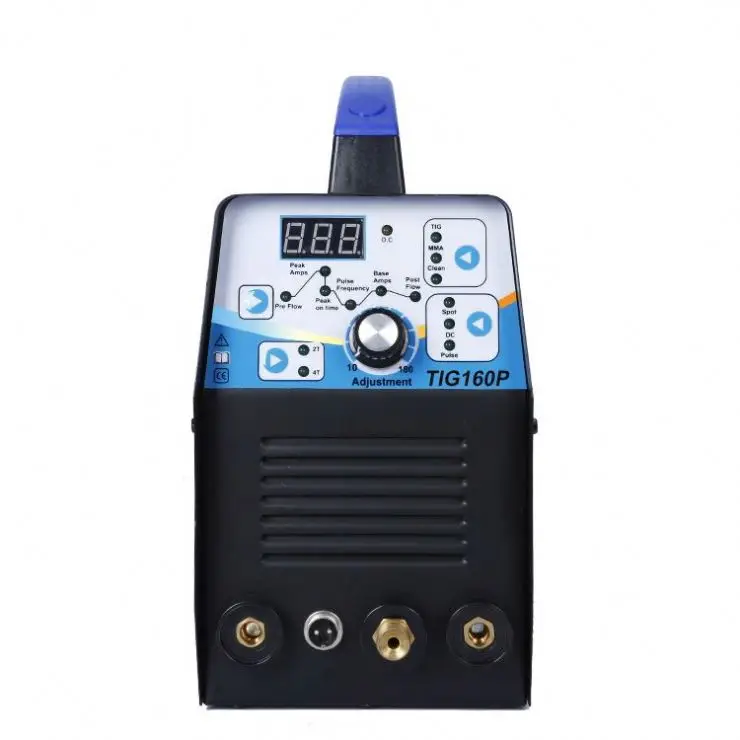 Gasless W O Gas Aluminum Pulse 220V dc Mig Arc Tig Welding Machine