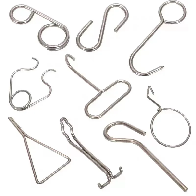 wire coil spring Fabrication of steel wire bending  part  precision metal 3D wire forming