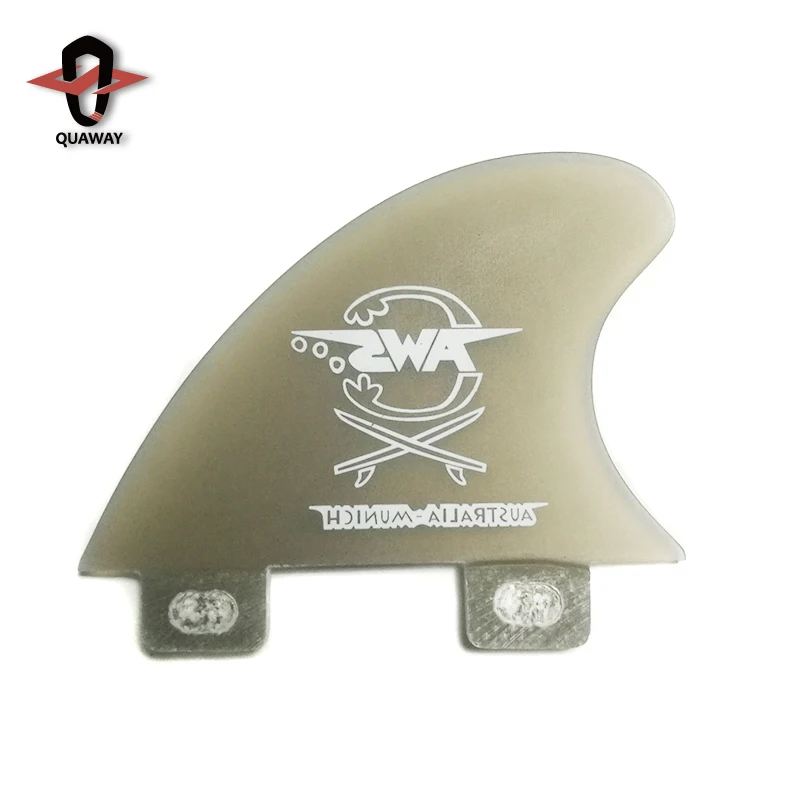 Custom fiberglass Knubster Keel Fins Trailer Kite Board Surfboard Tab Fins Twin / Single Fins for Kitesurfing Windsurf