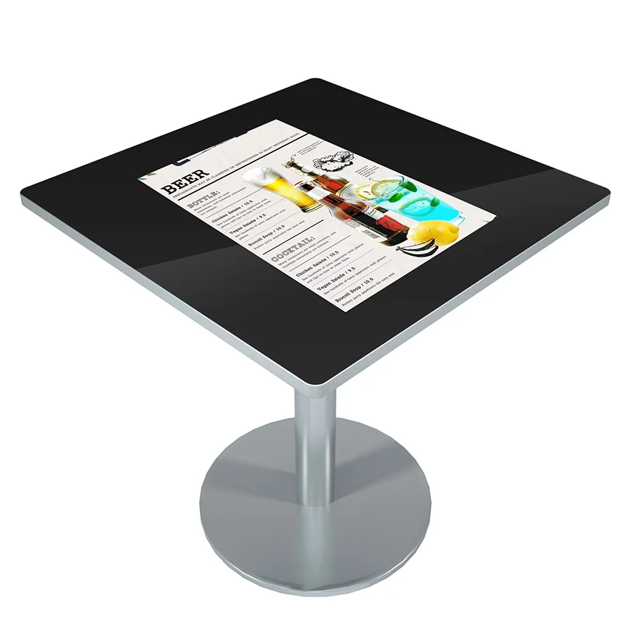 Smart Interactive Waterproof Digital Multimedia LCD Touch Coffee Table for Restaurant