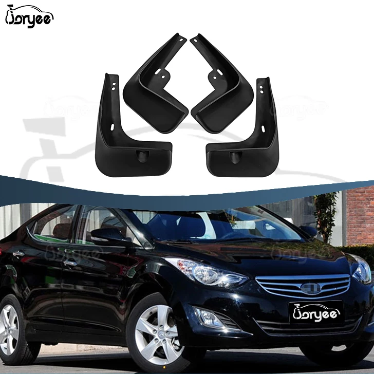 Front Rear Wheel Mud Flap Plastic Protector Splash Shield Fender Mudguard Accessory For Hyundai Elantra 2011-2015 Car Spare Part