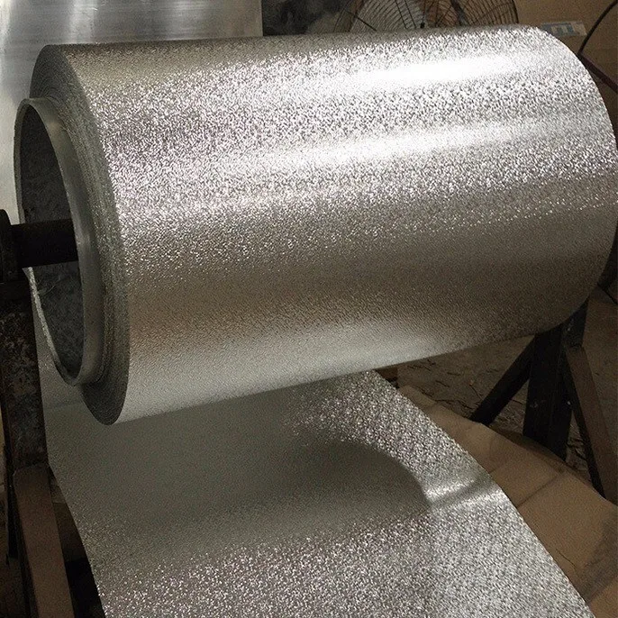 stucco embossed aluminum foil Waterproof kitchen orange peel pattern embossed aluminium foil roll for PIR Panels