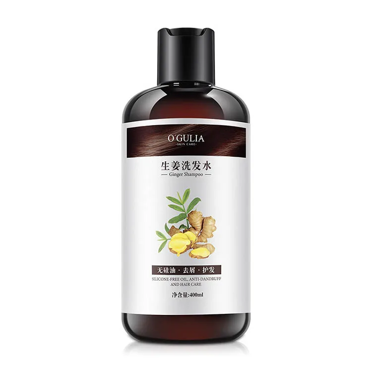 100% Natural Keratin Shampoo Factory Direct Sale Activated Ginger Ginger Organic Hair Shampoo