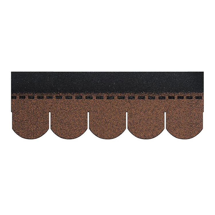 free sample 30 years warranty high quality dark brown asphalt shingles fish scale bitumen roofing shingles tiles for 3 tab