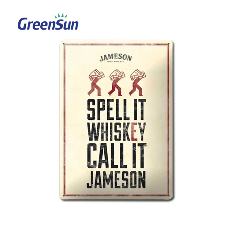 Manufacturer Custom Coffee Beer Muscle Cars Metal Retro Tin Sign Wall Decor