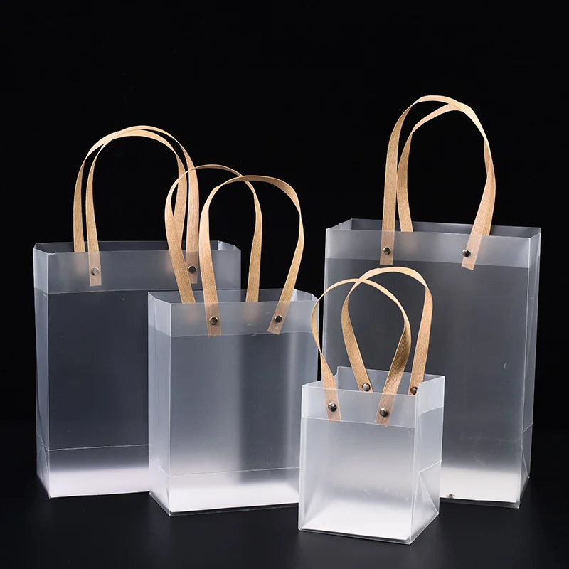 Wholesale PVC clear waterproof gift customized bags