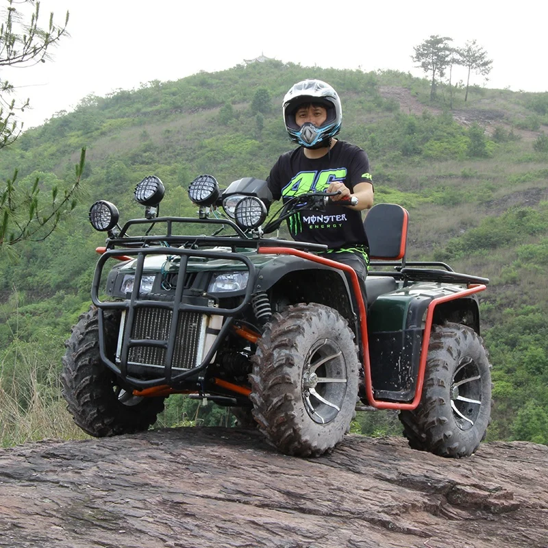  Электрический старт ATV обода 14 дюймов дизельный большой Hummer 4-тактный 4-колесный 300 cc квадроцикл 4x4 Взрослые грузовики с