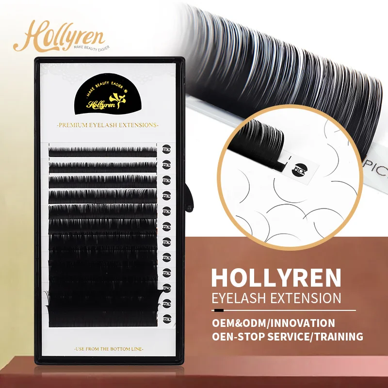 Private Label Lash Extention Tray Supplies 25mm Cashmere Mink Silk Individual Russian Mega Volume Eyelash Pesta
