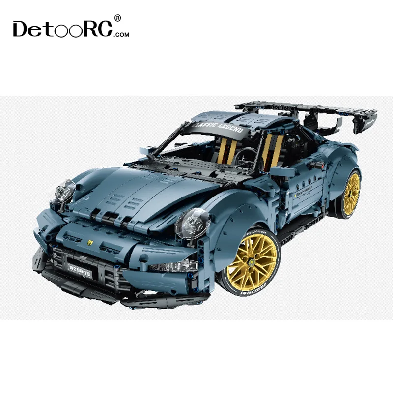 Detoo DIY STEM Remote control car toy for  kids kit drift programming blocks car
