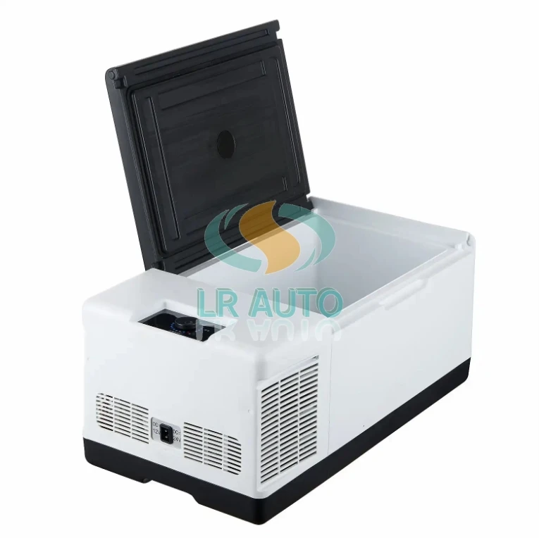 Promotional Wholesales Auto Parts 16L Small Mini Car Refrigerator Portable Car Refrigerator Freezer For Family Travel Camping