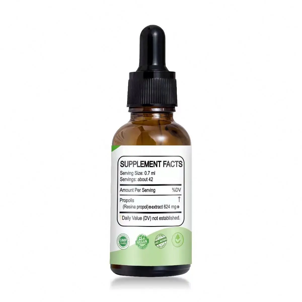High Quality Natural Extract Wild Hive extract brazilian brazil propolis drop with peg400