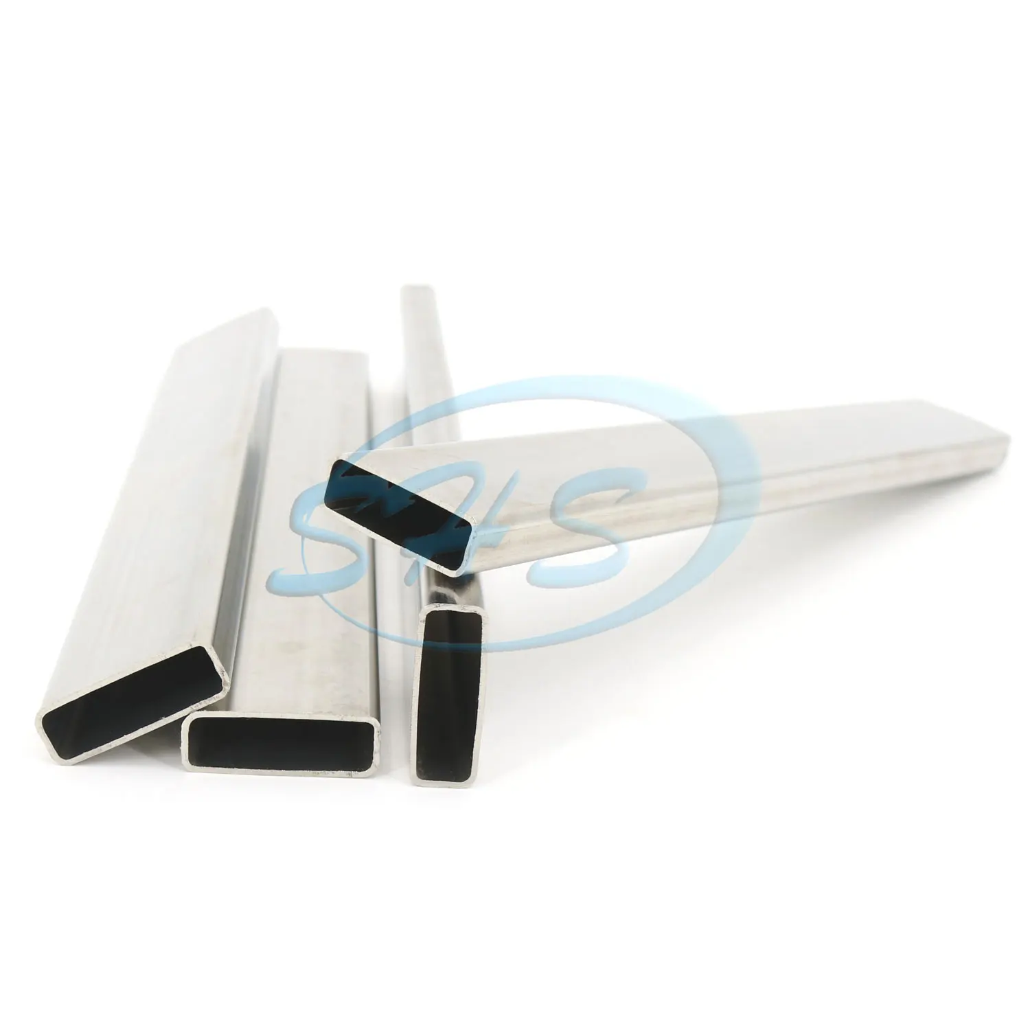 Customize AISI 201 304L 304 316L 430 Stainless Steel Flat Pipes with Polishing Surface for Handrail Furniture Decoration