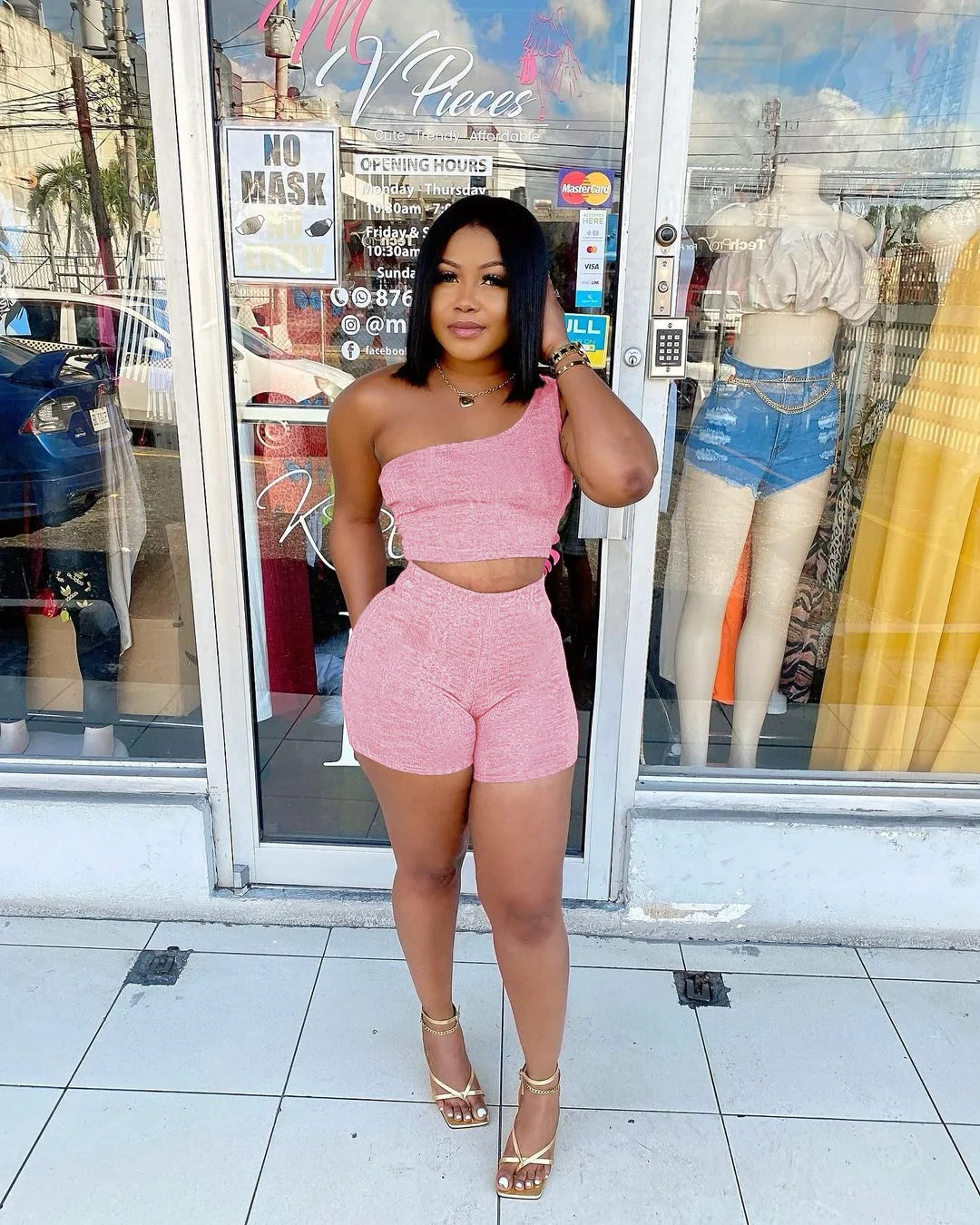 Free LOGO Summer  Two Piece pants Set Short Sleeve Crop Top And Shorts2 piece sets summer women two pieces sexy