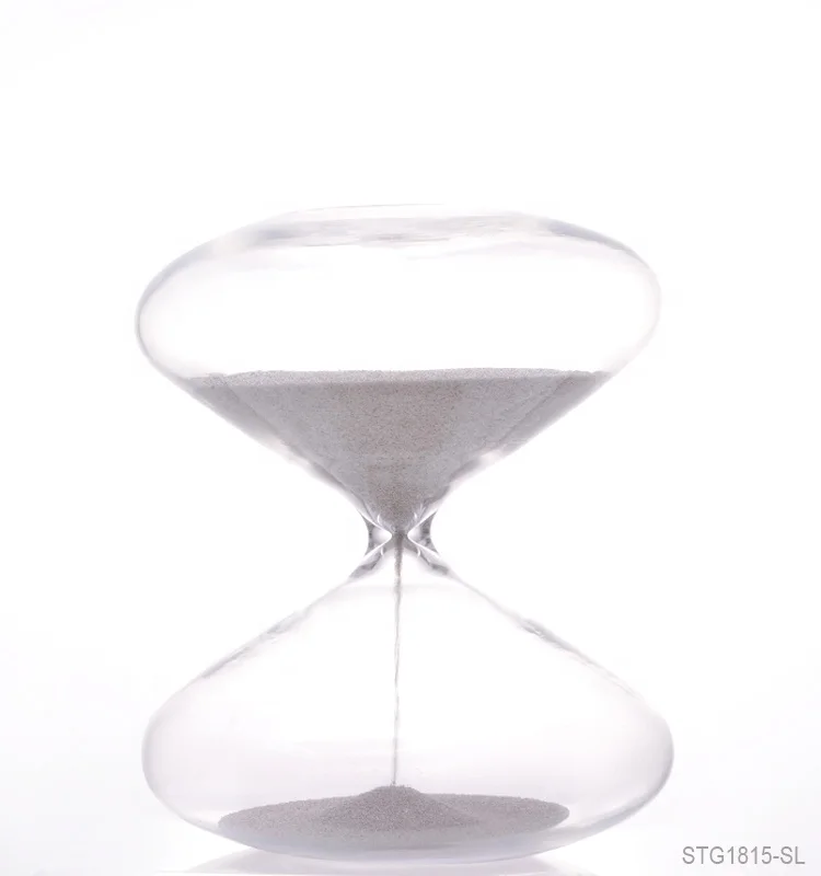 promotional gifts new shape 5 mins electriplated colored sand 30 mins normal sand high borosilicate glass sand timer
