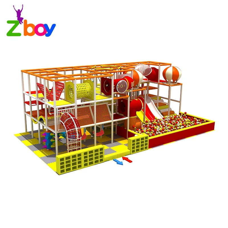 
Children Happy Castle Play Party Center Slide Equipment Play Zone Kids Indoor Ball pool Playground 