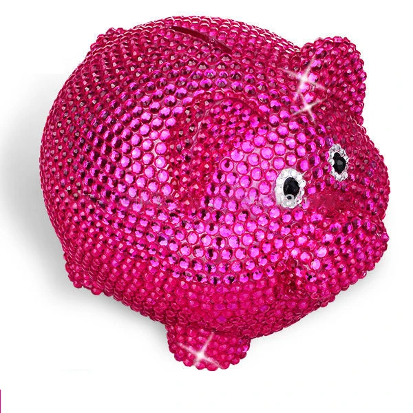 Хит продаж, банк денег со стразами и кристаллами | Производитель piggybanking | Фабрика | Экспортер