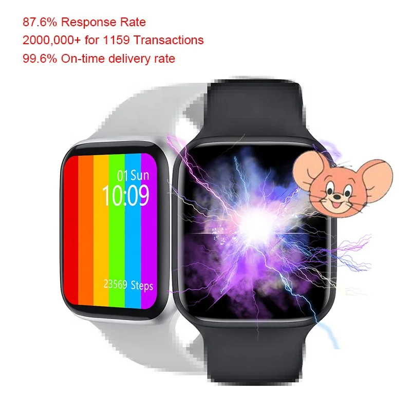 Smart watches Series 6 BT Call Heart Rate reloj inteligente waterproof heart rate samartwatch w26 smart watch for android IOS