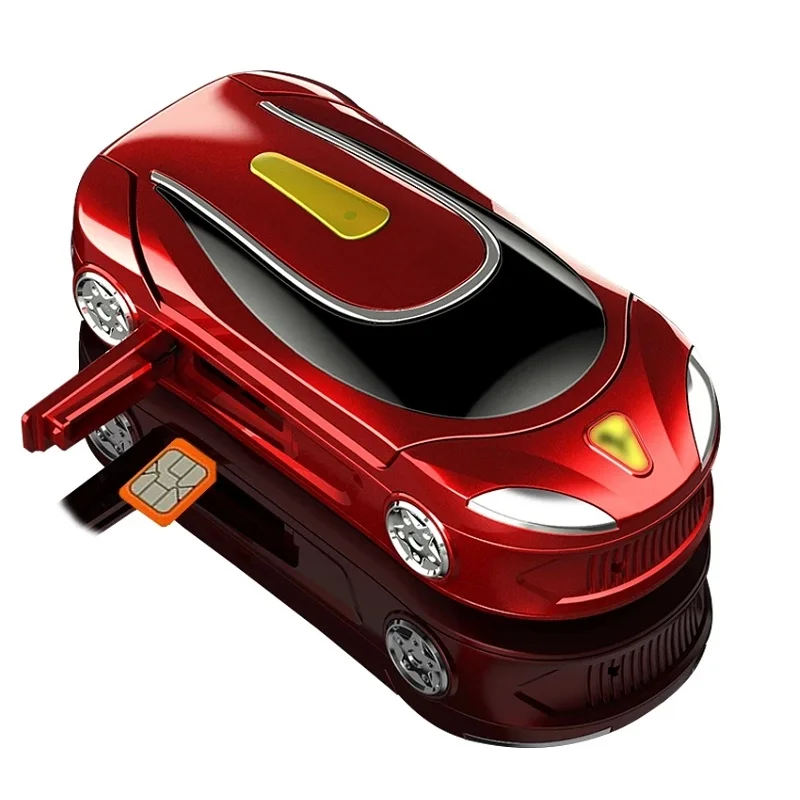 2022 Small Mini Flip Mobile Phones Unlocked Cheap Cell Phone Without Camera Bluetooth Dialer F18 Push Button Telephone