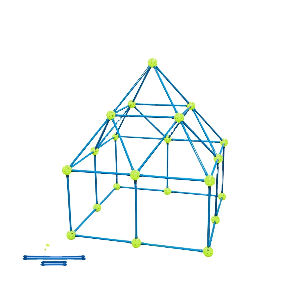 2024 SUNNUO новые индивидуальные наборы для строительства фортов детей DIY Toys 100 Pieces одеяло Крытый/Открытый